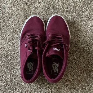 Maroon vans
